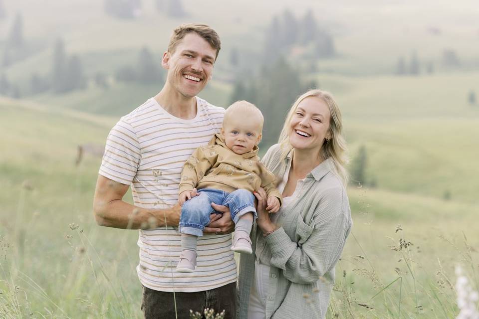 Family Session in the Mountain