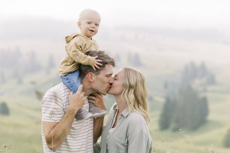 Family Session in the Mountain