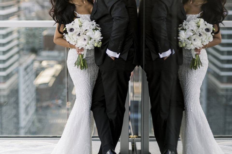 Globe and Mail Wedding Toronto