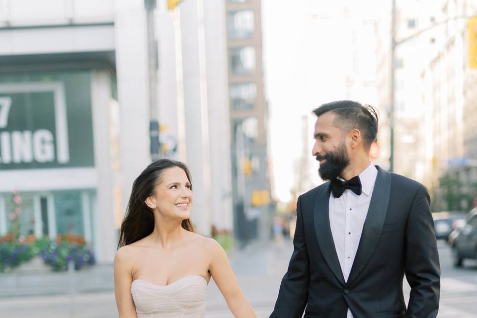 Down Town Toronto Wedding