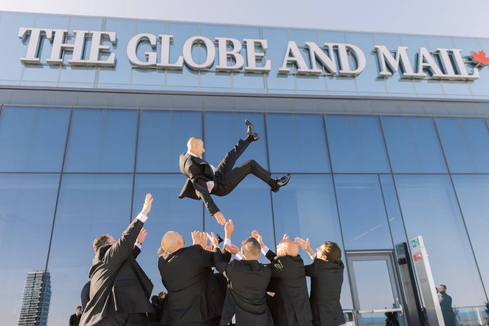Globe and Mail Wedding