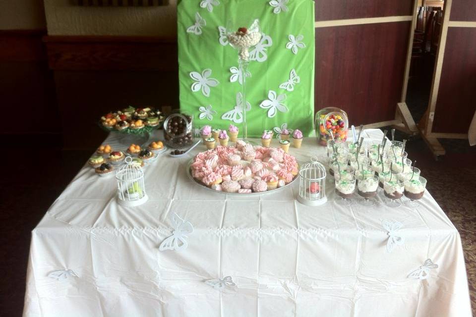 Shower Dessert Table