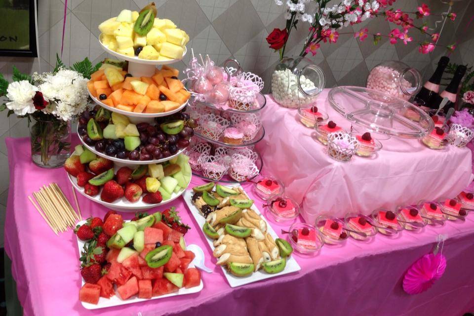 Bridal Shower Dessert Table