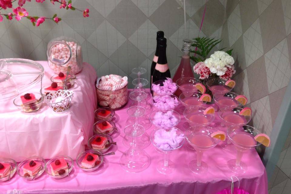 Bridal Shower Dessert Table