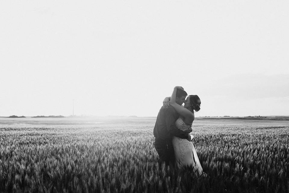 Standing together in the field