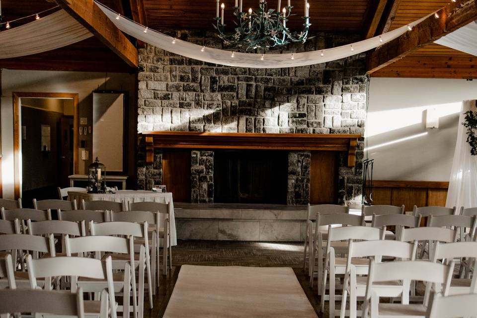 Panorama Room Indoor Ceremony