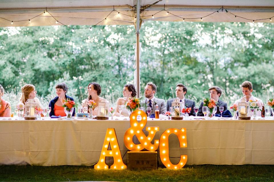 Head table