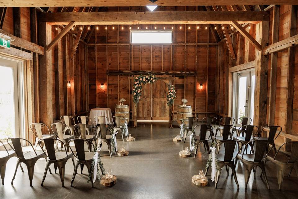 Barn Ceremony