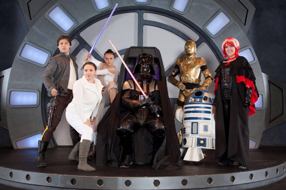 Scene from Star Wars Parody
