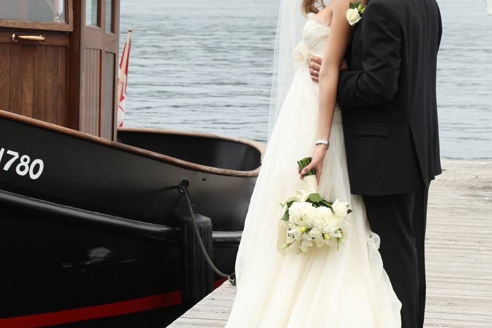 Standing by the docks