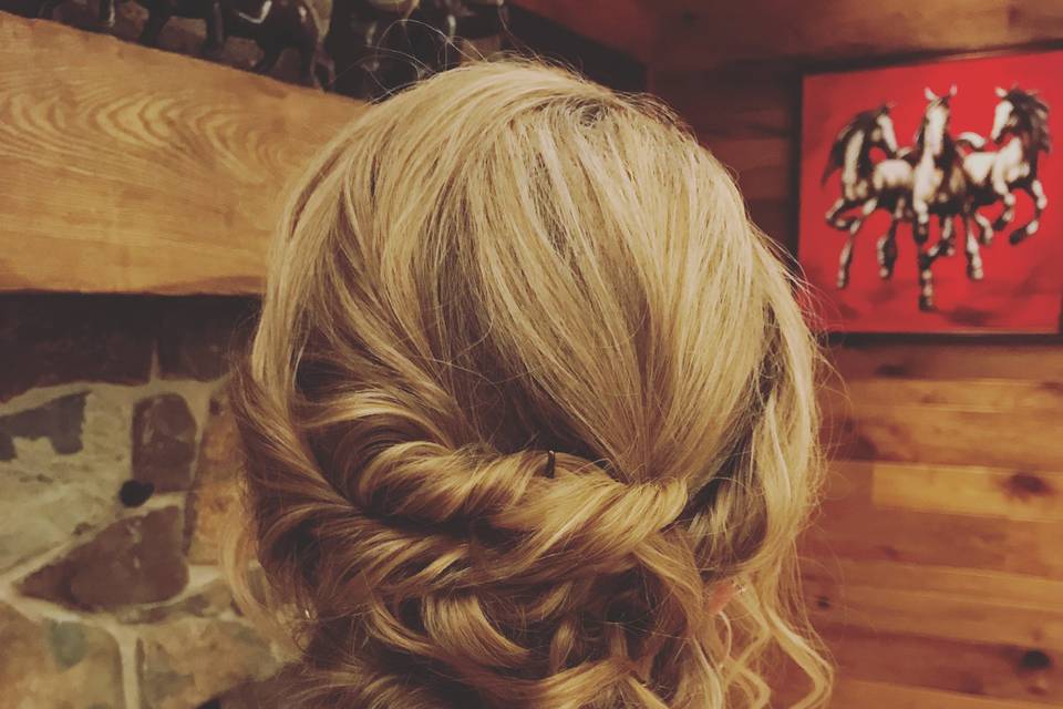 Mother of the bride hair