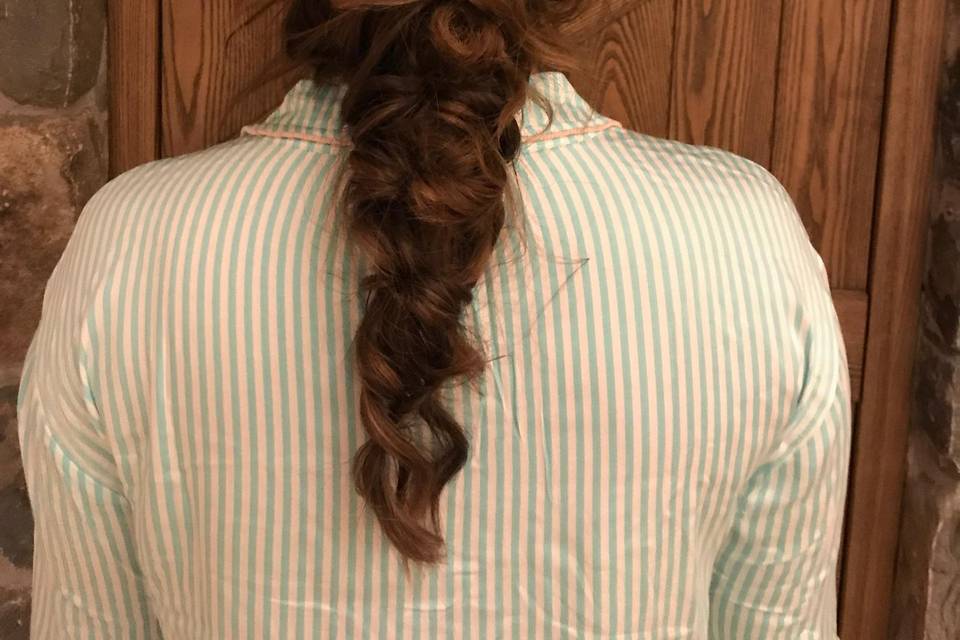 Braided hairstyle