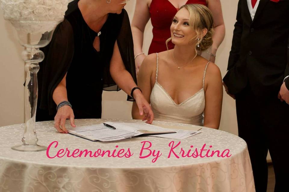 Ceremonies By Kristina