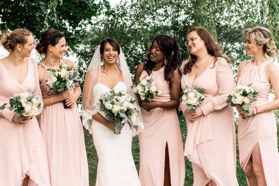 Bridal party makeup
