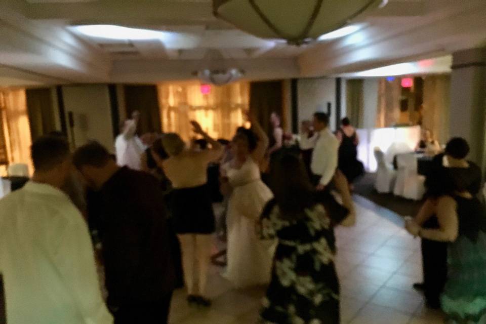 Bride on Dance Floor