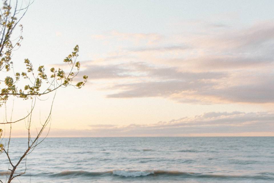 Beach couple session