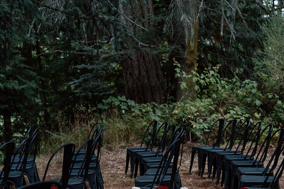 Wedding in Forest