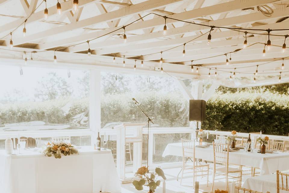 Intimate Wedding - Patio