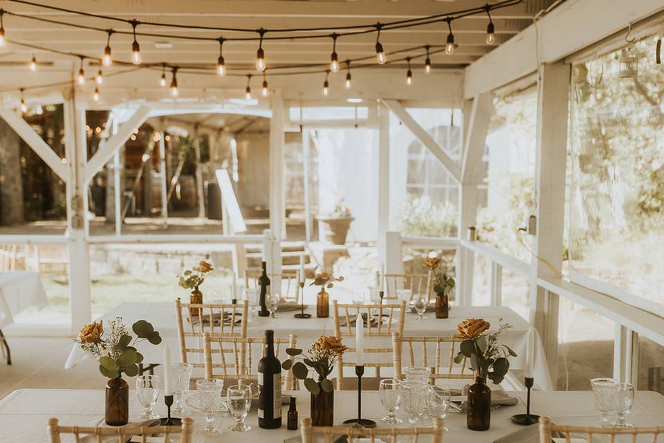 Intimate Wedding - Patio