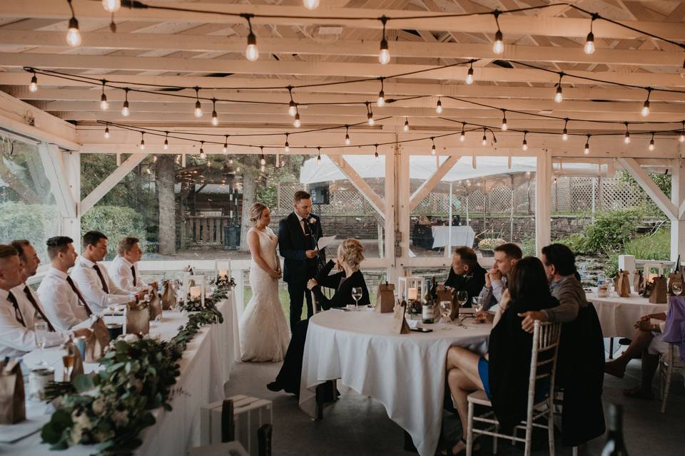 Intimate Wedding - Patio