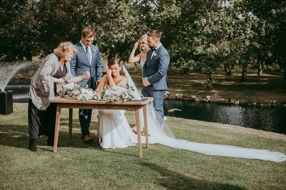 Pond Ceremony