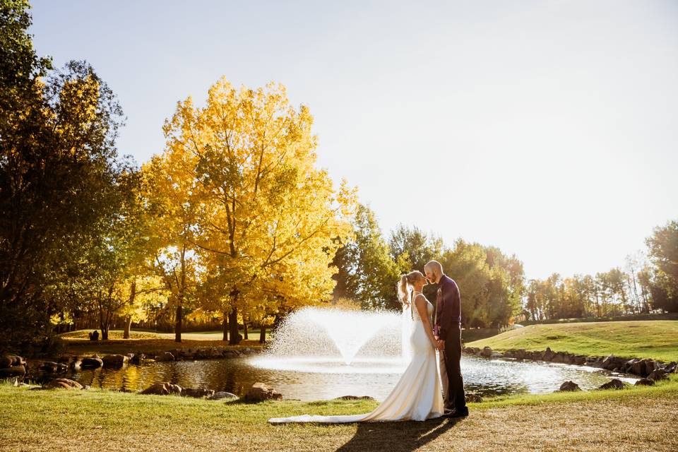 Pond in the Fall