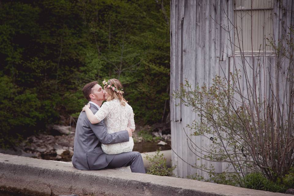 Rustic wedding photography