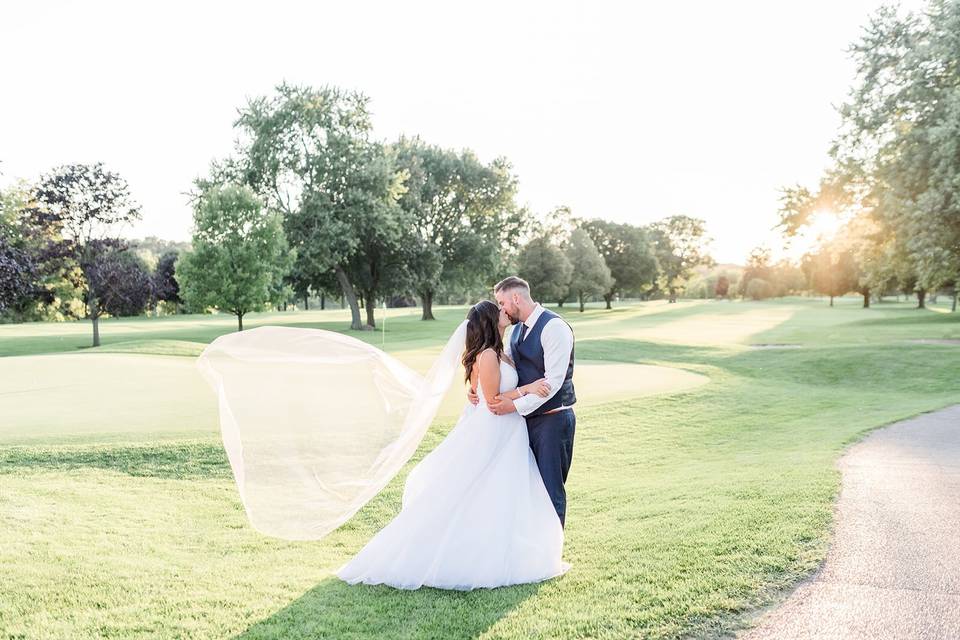 Bride and groom