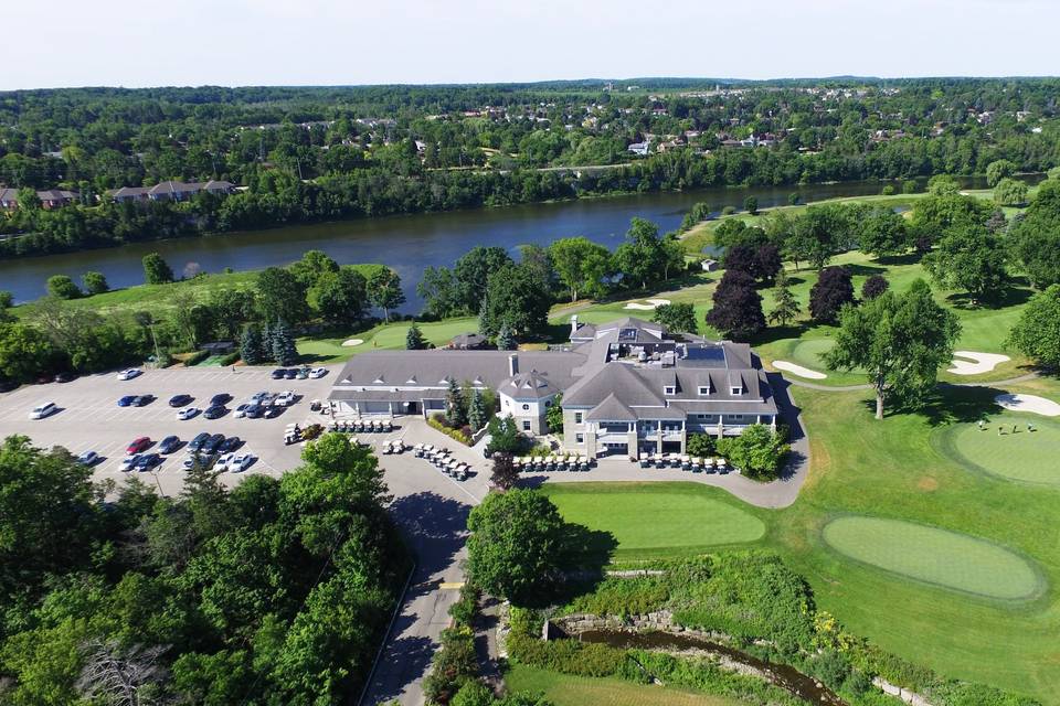 Clubhouse aerial