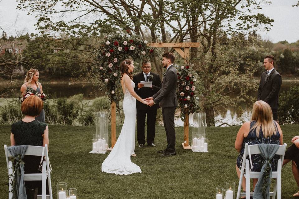 Ceremony by the river