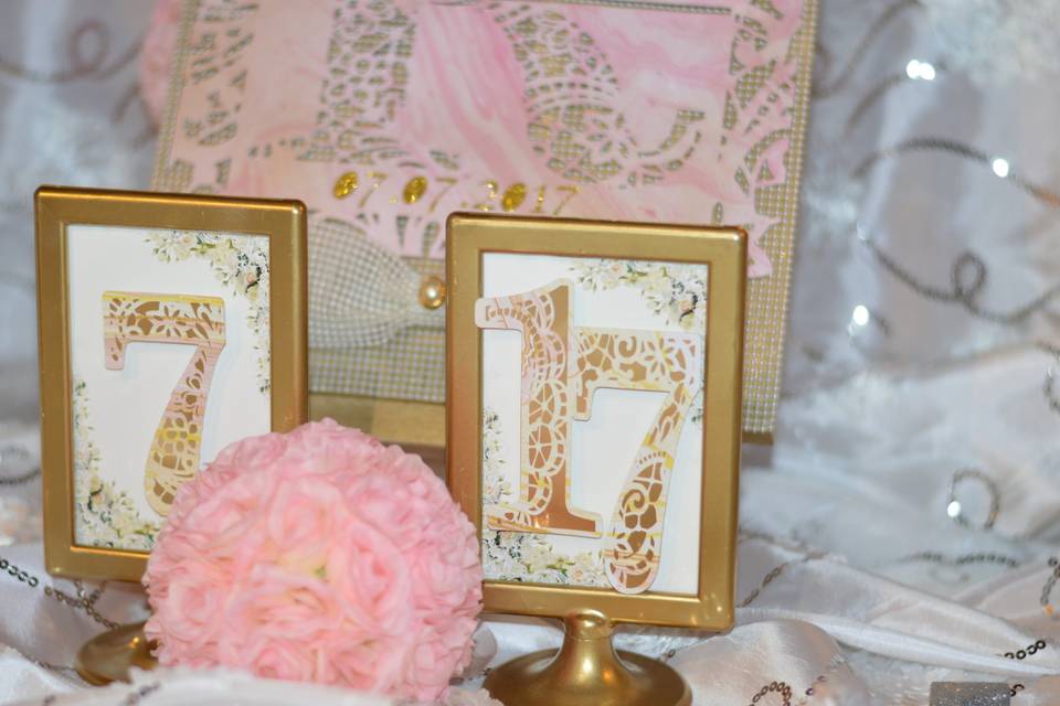 Custom table numbers