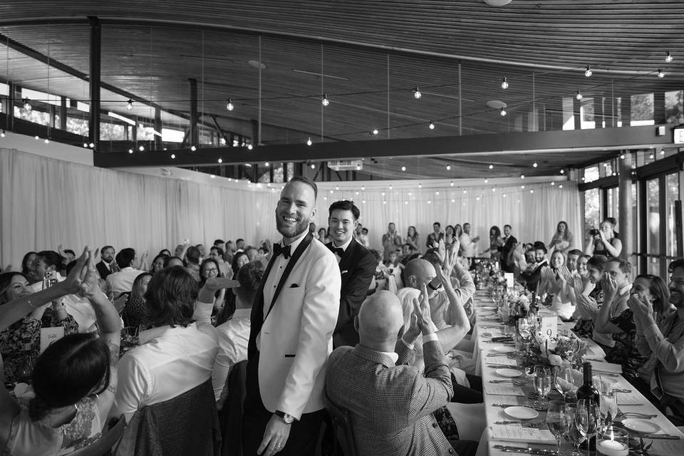 Grooms Grand Entrance