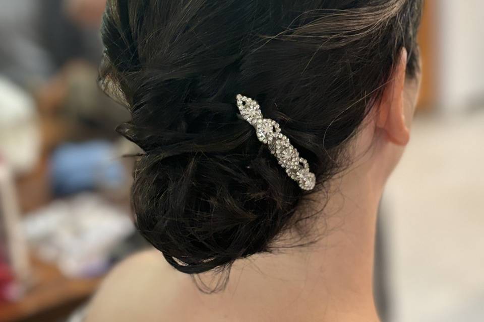 Bridesmaid hair