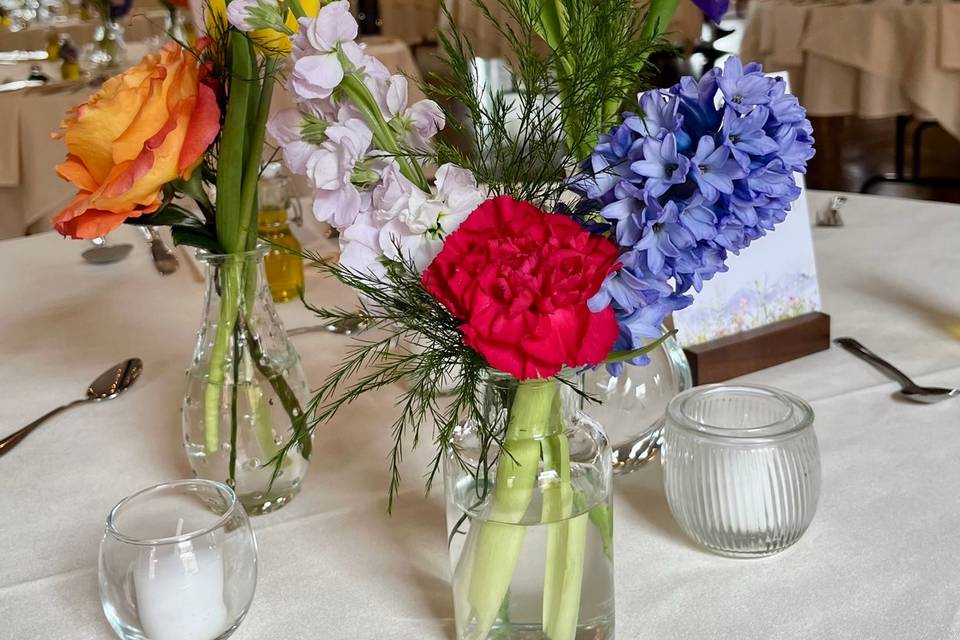 Colorful centerpiece
