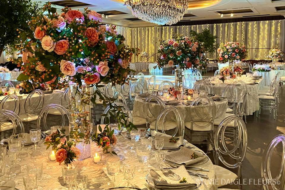 Tall centerpieces