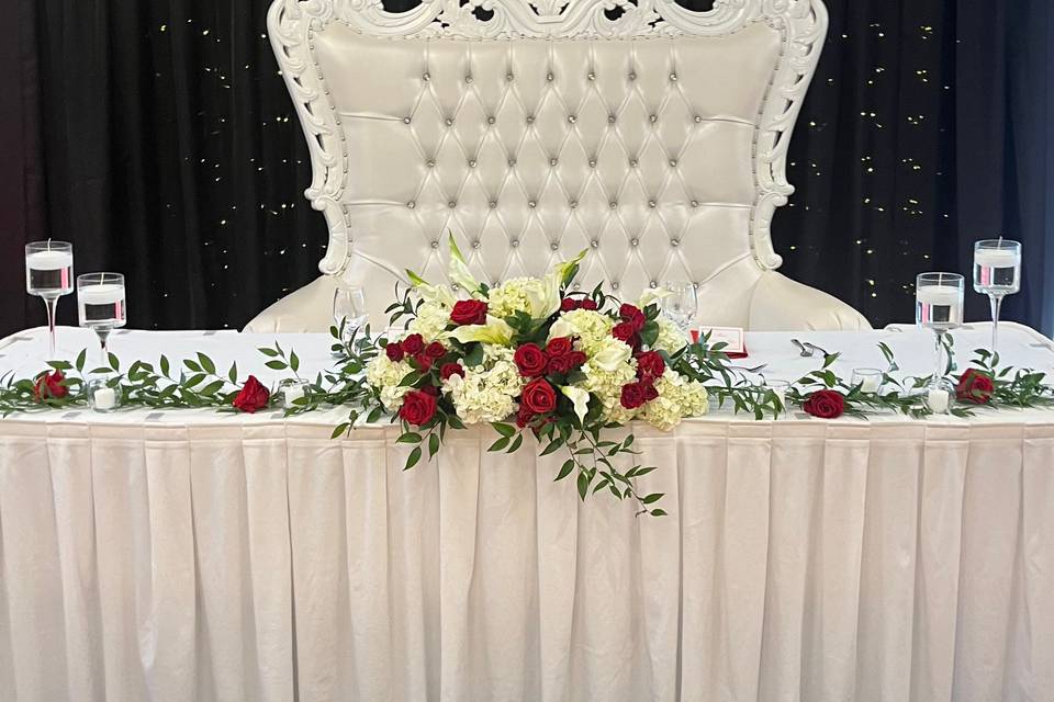 Head table