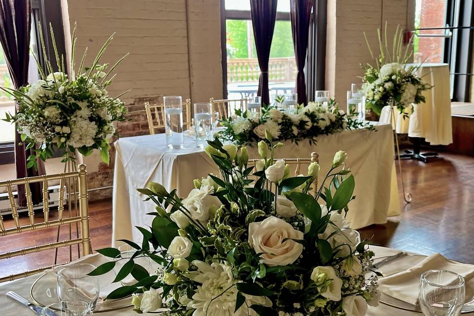 Centerpiece & Head table
