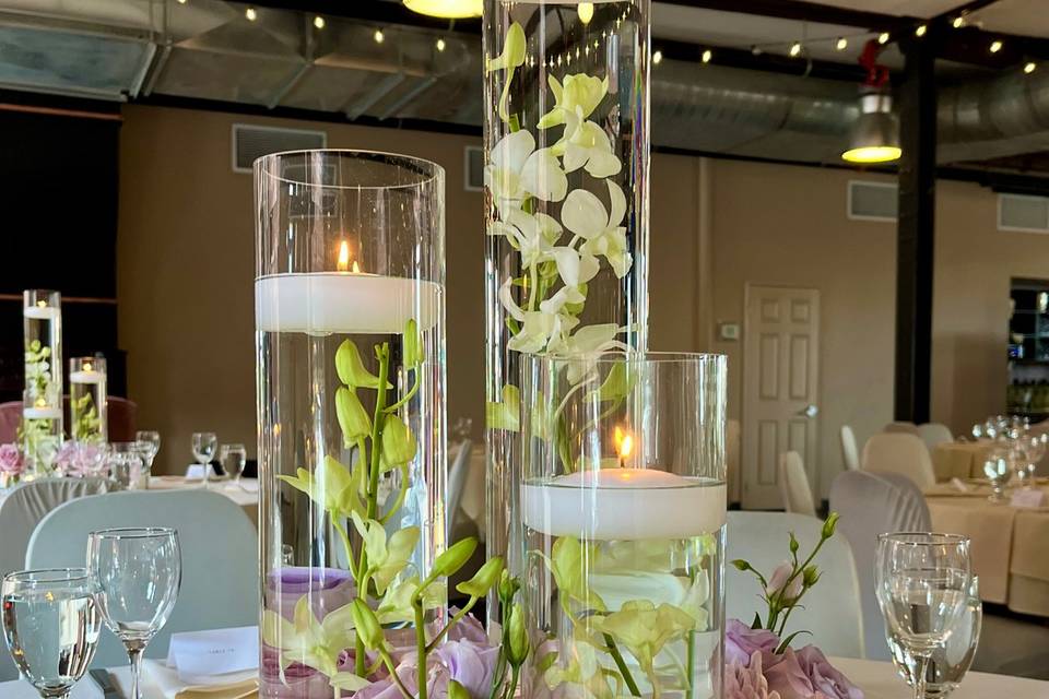 Candle centerpiece