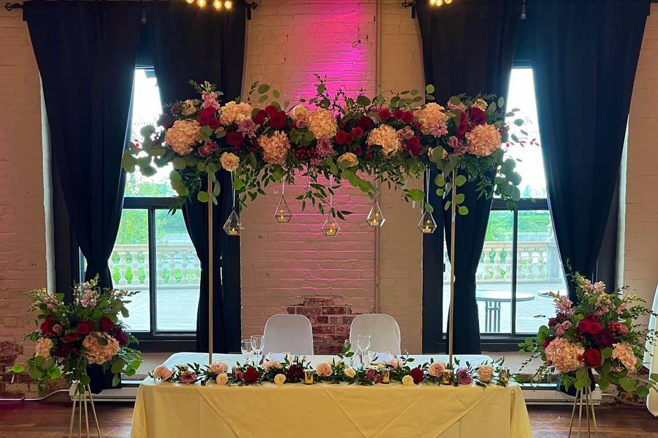 Head table