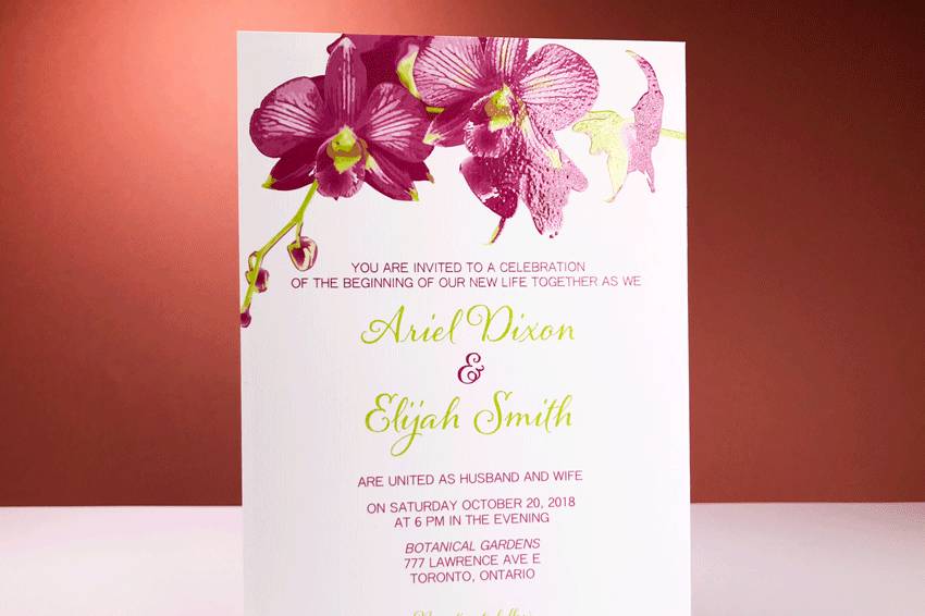 Letterpress card