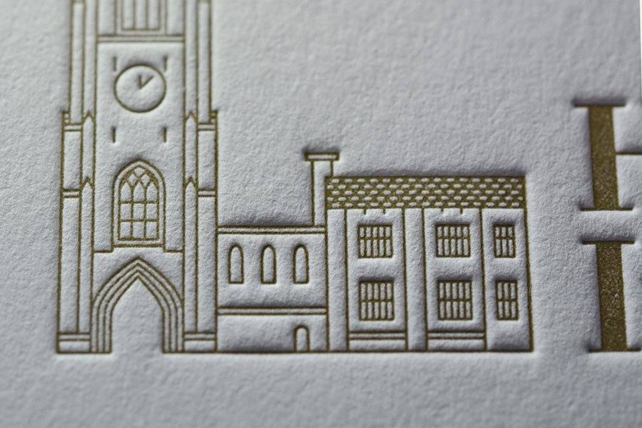 Letterpress Invitation