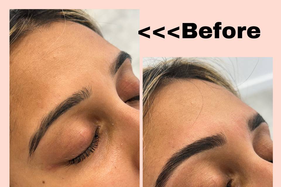 Brow lamination