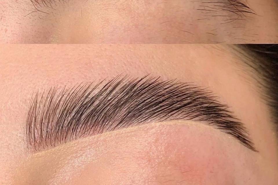 Brow lamination