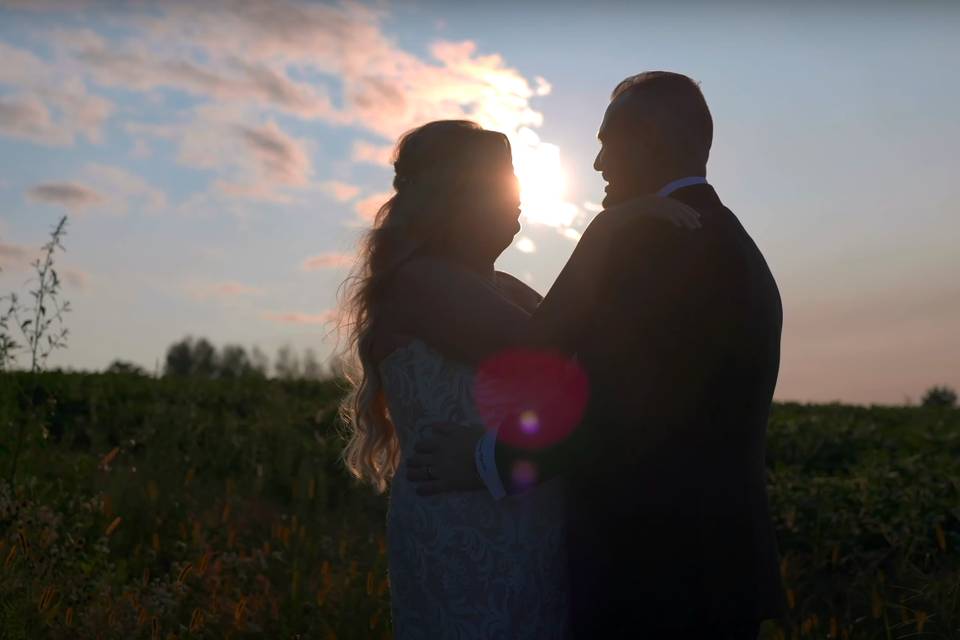 Sunset Wedding Videographer
