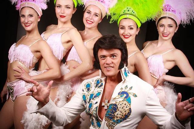 Elvis and showgirls