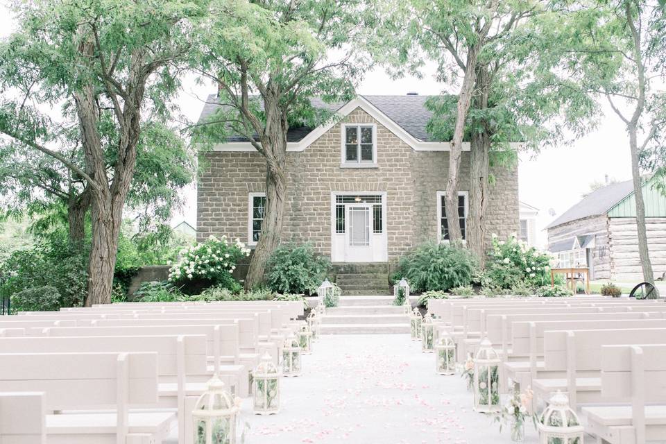 Outdoor ceremony