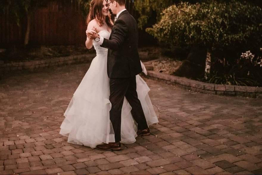 First dance moments