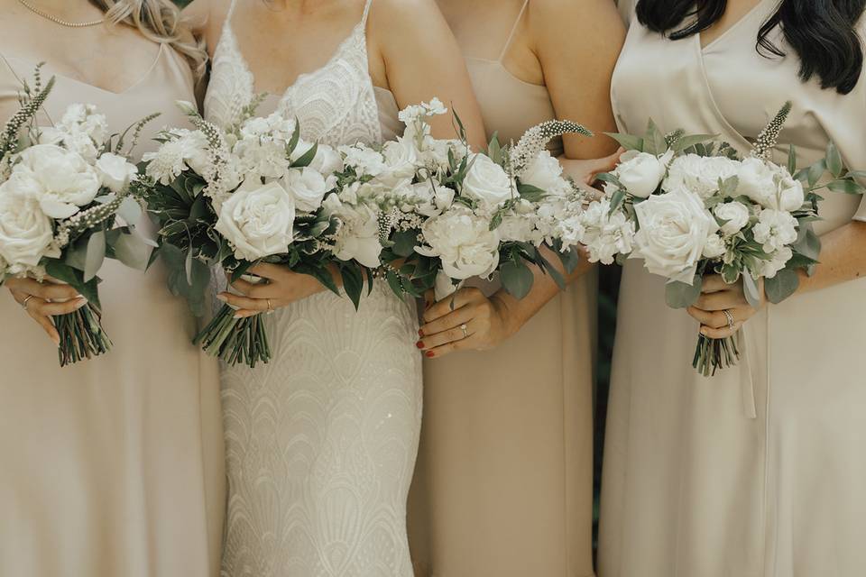 Bridal Party bouquets