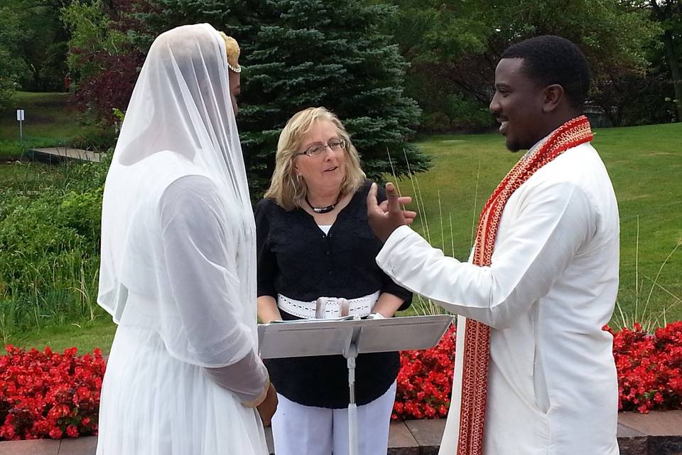 Winnipeg wedding officiant