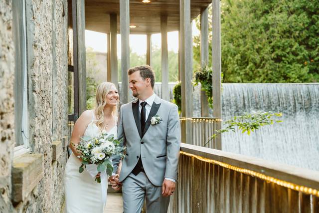 Stroll by the waterfall